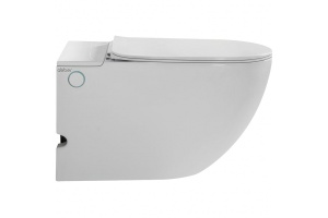 Подвесной унитаз Abber Bequem белый с сиденьем микролифт - 2