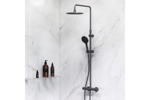 Душевая стойка AM.PM Like F0780422 черная - 2