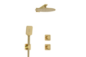 A8251.306.180.259.285.194.201 Встраиваемый комплект для душа с верхней душевой насадкой и лейкой