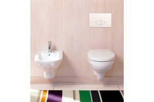 Комплект Jacob Delafon Patio E29025-NF-M16 кнопка белая - 2