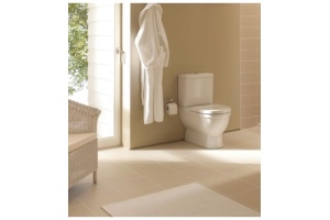 Унитаз напольный Duravit Starck 3 с крышкой, белый (0128090000) - 3