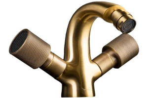 Смеситель для биде Boheme Royal Cristal бронза