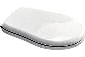 Крышка-сиденье Kerasan Retro белый/бронза, с микролифтом (108601)