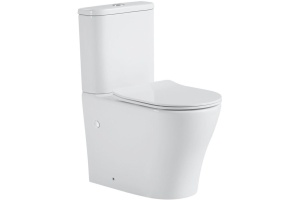 Унитаз напольный Black&White Universell белый с сиденьем микролифт