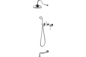 Душевой комплект Boheme Tradizionale Chromo 268 С ВНУТРЕННЕЙ ЧАСТЬЮ