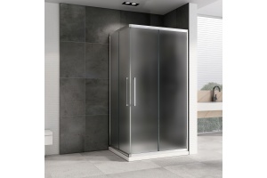 Душевой уголок ABBER Schwarzer Diamant 120х90 хром (AG02129MH) - 2