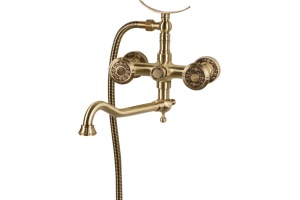 Смеситель для ванны Bronze de Luxe Royal бронза (10119D) - 3