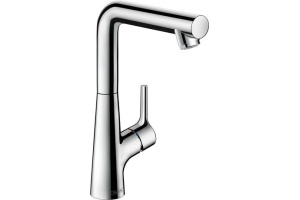 Смеситель Hansgrohe Talis S 72105000 для раковины, с донным клапаном