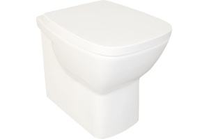 Унитаз приставной BelBagno Lago BB128CB с сиденьем микролифт BB128SC