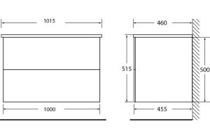 Тумба под раковину BelBagno Etna 100 светлое дерево - 3