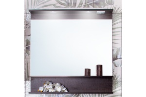 Зеркало Бриклаер Чили 80 венге С, с подсветкой