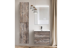 Комплект мебели BelBagno Kraft 60 темное дерево