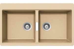 Мойка  Horizont 90  Cristadur (монтаж в один уровень со столешницей) аворио