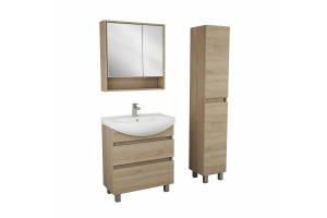 Тумба под раковину Owl 1975 Eland 75 дуб сонома (OW29.30.12) - 3