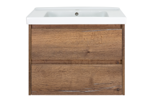 Dallas - 70 Тумба подвесная 2 ящ. ДСП (Дуб Галифакс) - 2