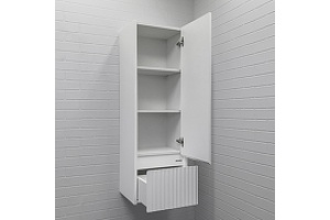 Шкаф-пенал Comforty марсель 40 белый матовый - 3