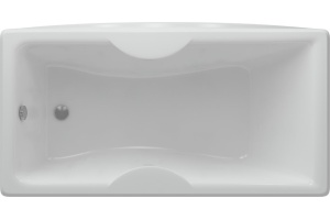Акриловая ванна Aquatek Феникс 180 слив слева, с фронтальным экраном