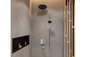 Верхний душ Hansgrohe Pulsify черный глянцевый - 2