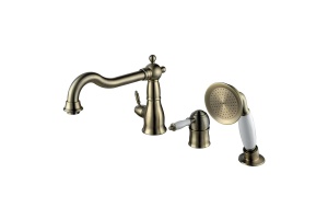 Смеситель для ванны Lemark Villa бронза (LM4845B)