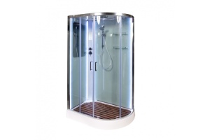 Душевая кабина Deto A 120х80 хром (A102LLEDKN)