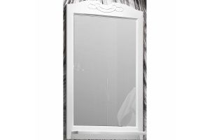 Зеркало Opadiris Брунелла 65 белое матовое