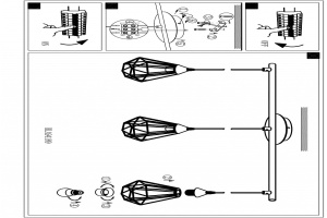 Подвесной светильник Eglo ПРОМО Tarbes 94195 - 3