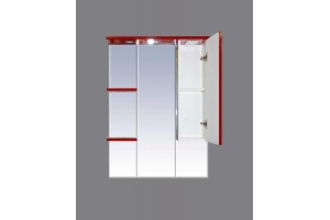 Зеркало Misty Жасмин 75 с подсветкой, красная плёнка R - 2