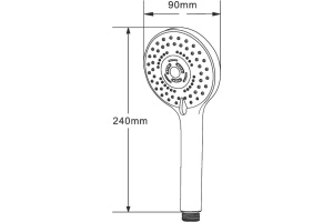 Душевая лейка Orange OAS01 - 3
