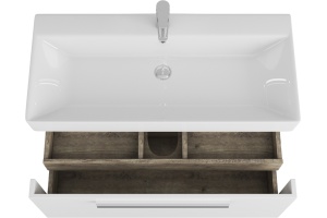 Тумба для комплекта Owl 1975 Ragnar 100 белая, 1 ящик, 1 внутренний - 3