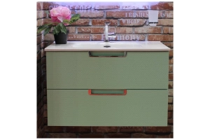 Тумба под раковину BelBagno Leticia 60 зеленый - 2