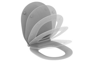 Крышка-сиденье Ideal Standard Connect Air с микролифтом, петли хром - 3