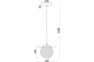 Подвесной светильник F-promo Roshni 3050-1P - 2