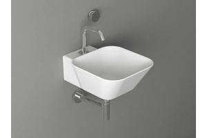 Раковина накладная Simas Wawe 33.5х43 белая - 2