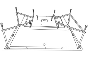Каркас для ванны Excellent MR-09 - 2