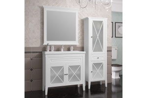 Тумба для комплекта Opadiris Палермо 90 белая матовая - 2