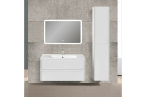 Тумба с раковиной Vincea Vico 100 белая - 2