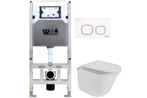 Комплект Weltwasser AMBERG 506 ST + TELBACH 004 GL-WT + AMBERG RD-WT (10000006942)