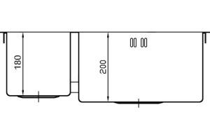 Металлическая мойка Seaman SMV-575D (SMV-575DL.A) - 3