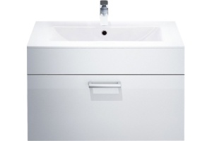 Тумба для комплекта IDDIS Mirro 80 белая, дерево - 2