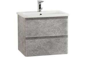 Тумба с раковиной BelBagno Albano 50 серый - 2