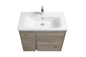 Тумба под раковину Aquaton Стоун 80 светлое дерево