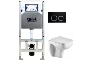 Комплект Weltwasser AMBERG 506 ST + KEHLBACH 004 GL-WT + AMBERG RD-BL (10000006892)