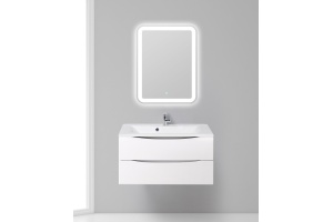 Тумба с раковиной BelBagno Marino 90 bianco lucido, подвесная - 2