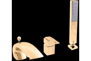 Смеситель на борт ванны Rav Slezak Loira золото