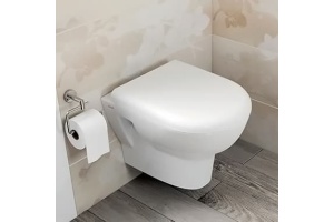 Унитаз подвесной VitrA Zentrum, безободковый - 3