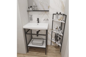 Консоль DIWO Смоленск 60 с раковиной Como 60 - 3