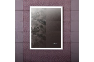 Зеркало Бриклаер Лофт 60 сенсор на зеркале, с подсветкой - 3