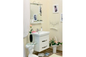 Тумба с раковиной Sanflor Одри 60 подвесная - 2