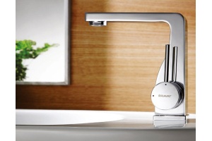 F16061C-2-ENG Смеситель для умывальника Bravat Arc, хром (267937) - 3