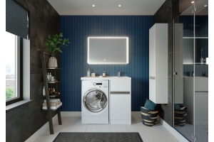 Тумба для комплекта AQUATON Лондри 40 под стиральную машину - 2